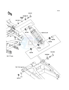 ER-6N ER650CBF GB XX (EU ME A(FRICA) drawing Suspension/Shock Absorber