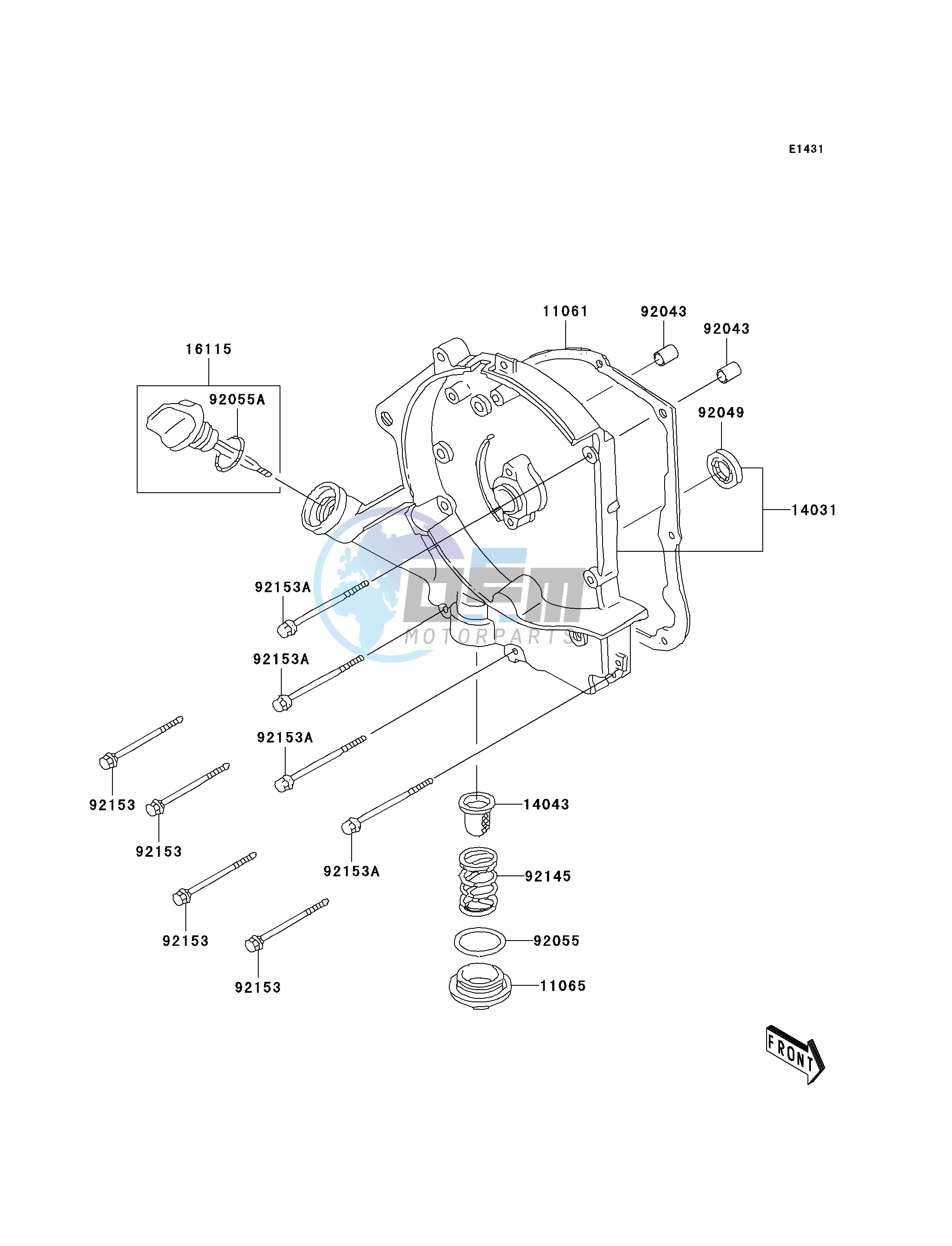 ENGINE COVER-- S- -