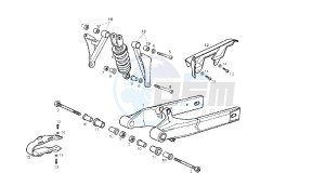 GP1 RACE - 50 CC VTHPR1A1A EU2 drawing REAR ARM