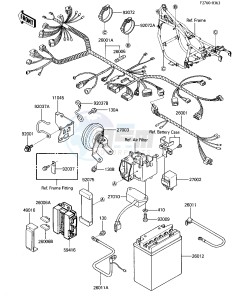 ZL 600 A [ZL600 ELIMINATOR] (A1-A2) drawing CHASSIS ELECTRICAL EQUIPMENT