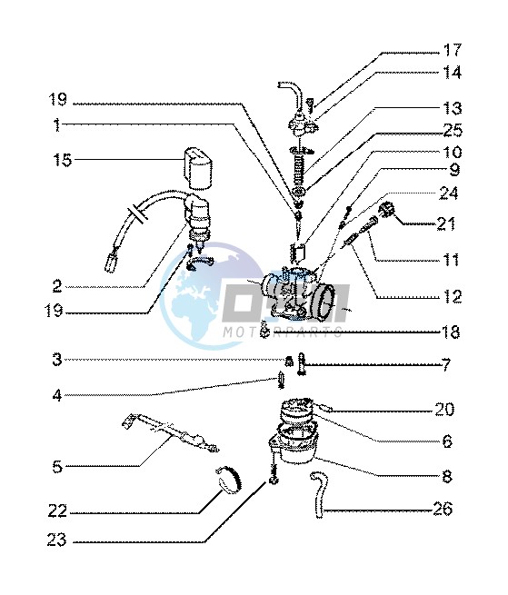 Carburettor Dell Orto