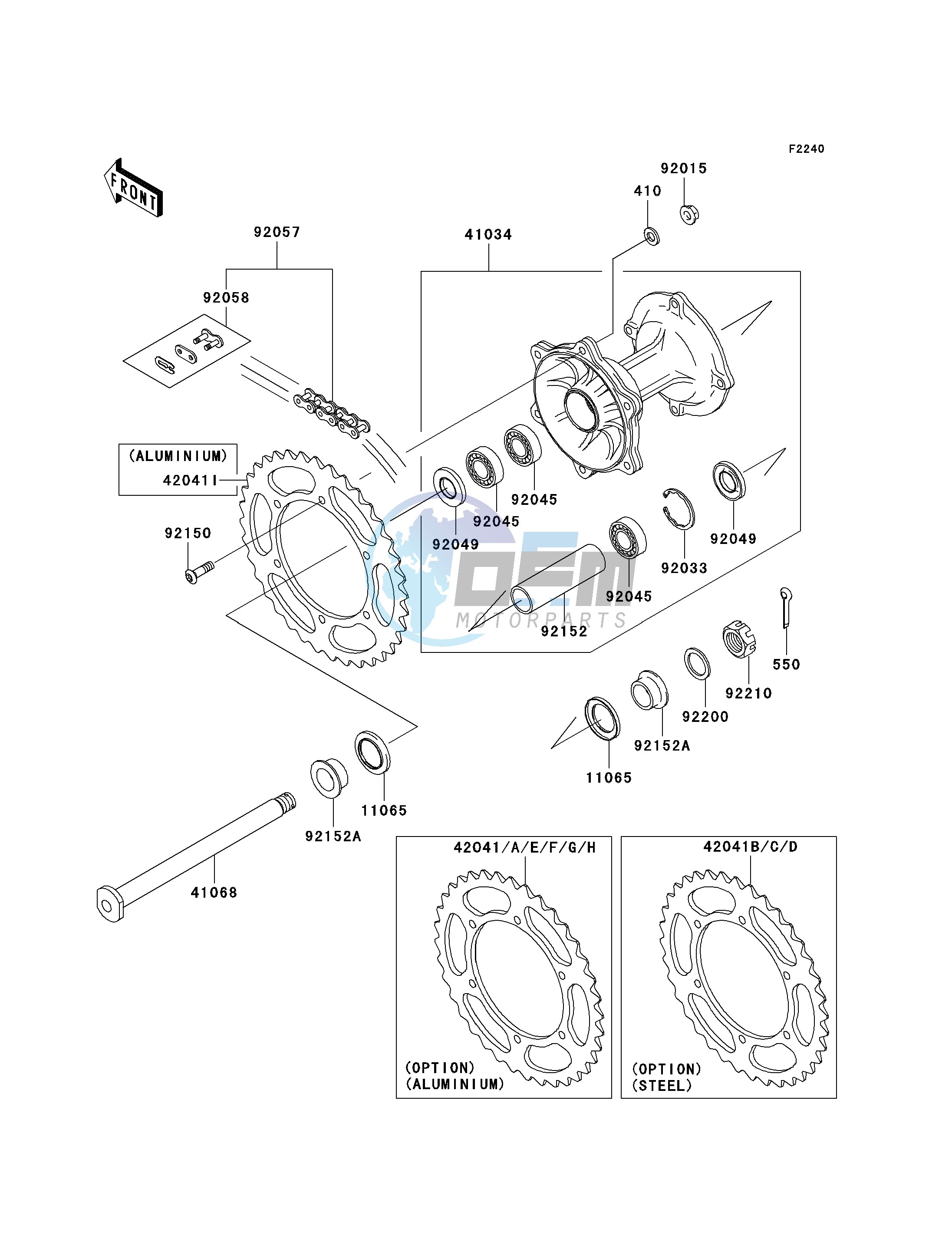 REAR HUB