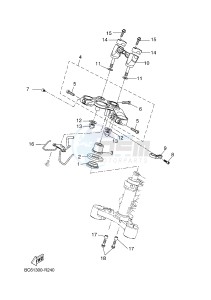 MTT690-A MT-07 TRACER TRACER 700 (BC61 BC61 BC61) drawing STEERING