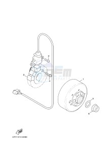 HW125 XENTER 125 (53B6) drawing GENERATOR