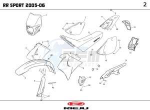 RR-50-YELLOW drawing COWLING