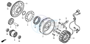 VTX1800C drawing GENERATOR