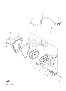 XVS1300A MIDNIGHT STAR (1CS5) drawing INTAKE 2