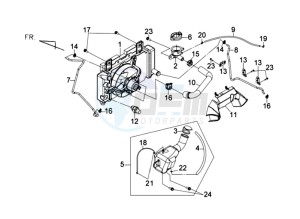 JOYRIDE 125 drawing RADIATOR