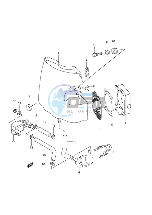 Silencer (S/N 680001 to 681338)