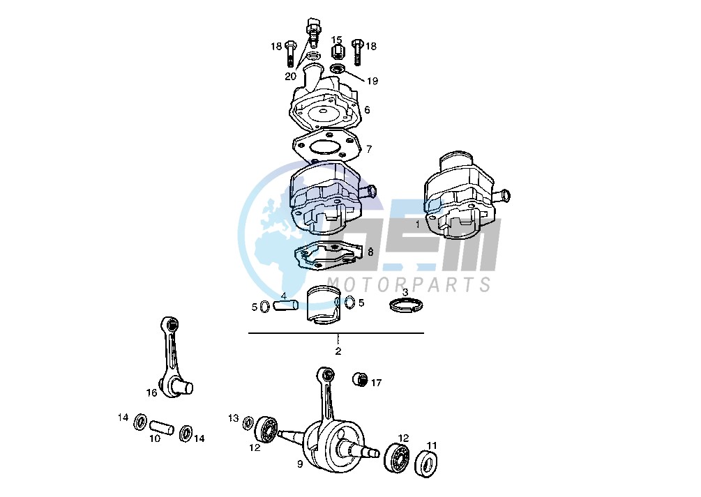 CRANKSHAFT CYLINDER