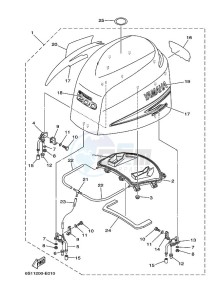 F200BETX drawing FAIRING-UPPER