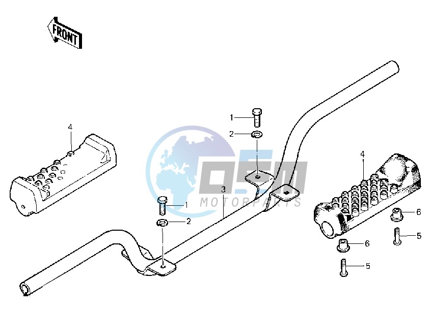 FOOTRESTS -- 83 C1- -