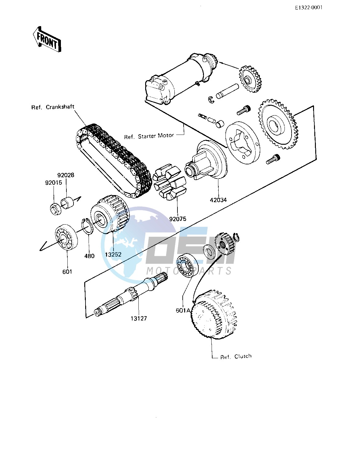 SECONDARY SHAFT -- 83 H3- -