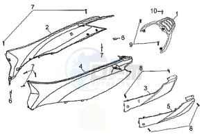 SYMPHONY 125 drawing COWLING