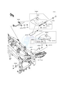 Z250SL BR250EFS XX (EU ME A(FRICA) drawing Seat