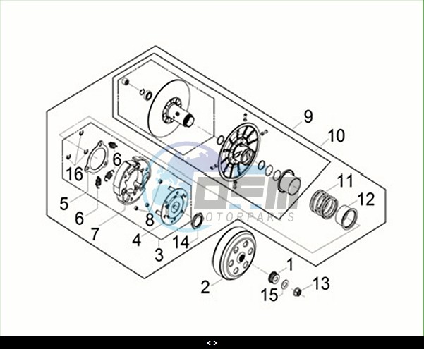 DRIVEN PULLEY