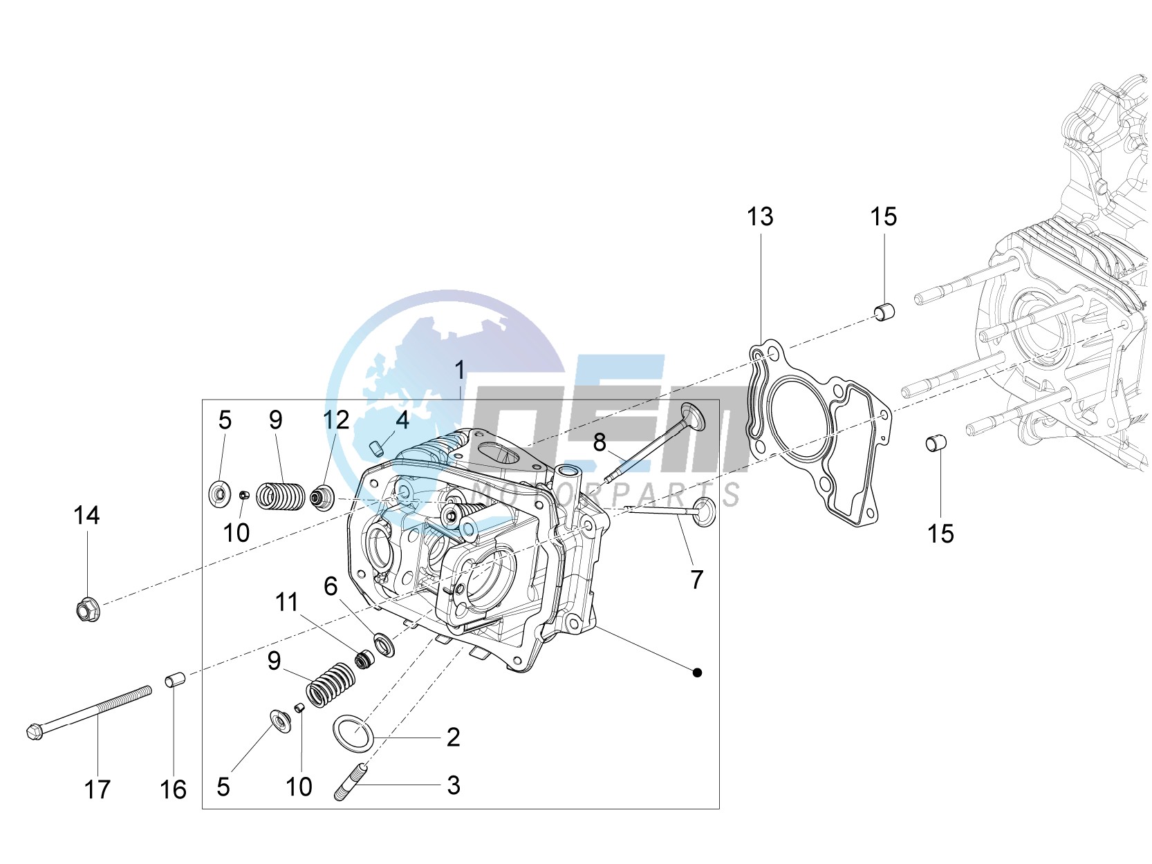 Cylinder head unit - Valve