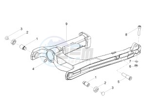 V7 III Special 750 e4 (APAC) drawing Swing arm