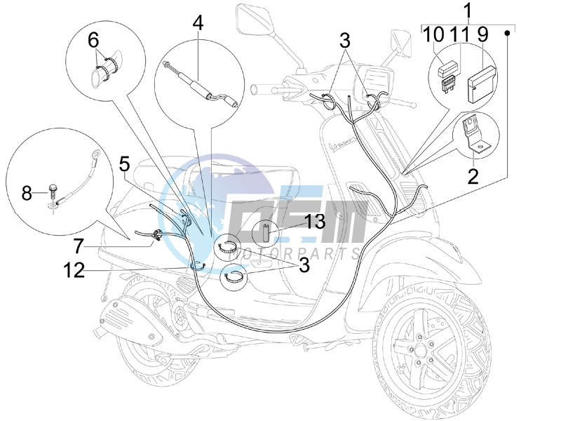 Main cable harness