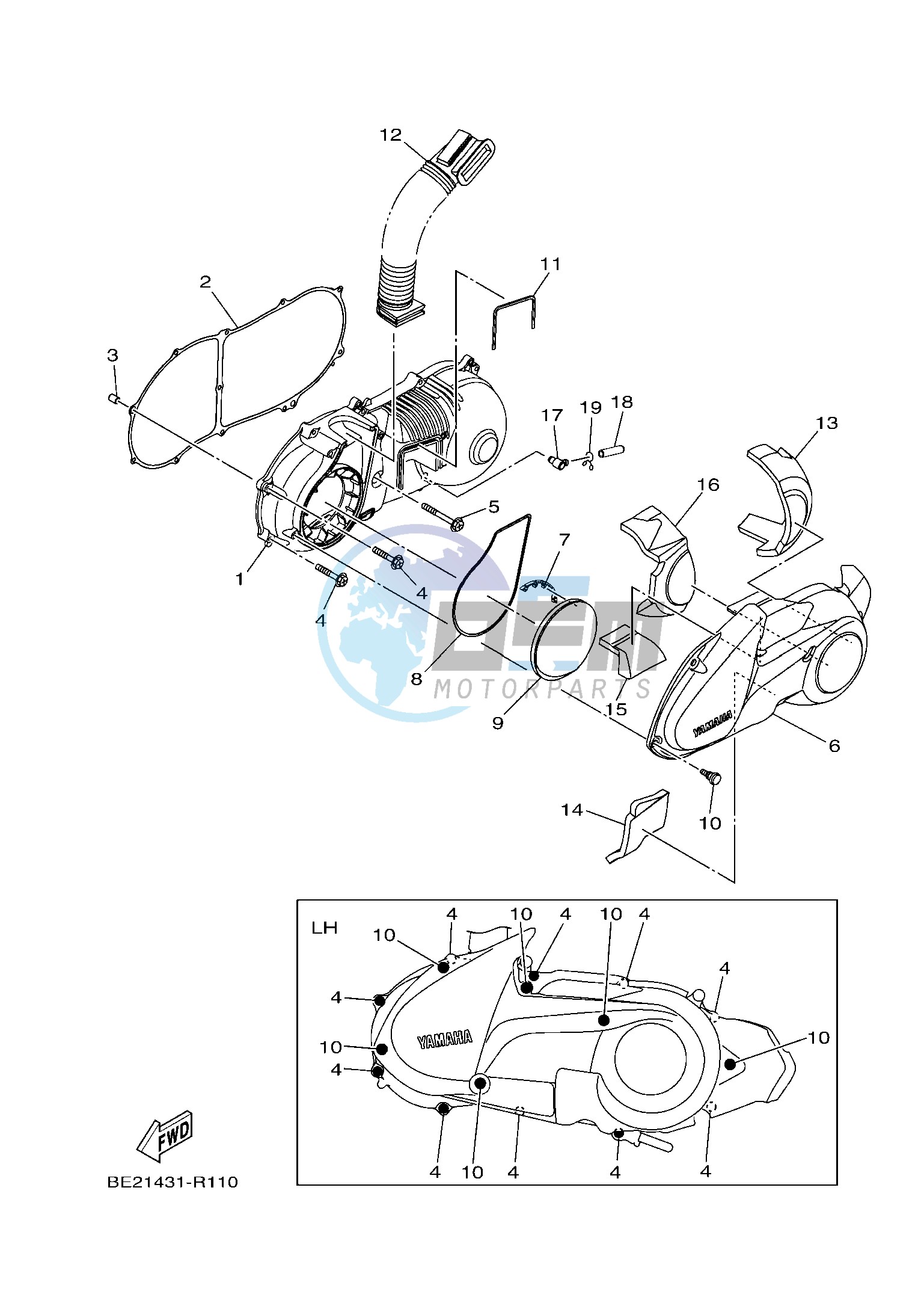 CRANKCASE COVER 1