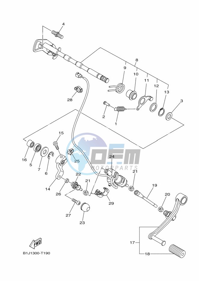 SHIFT SHAFT