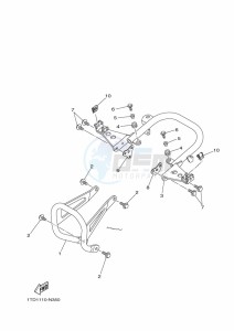 YFZ450R YFZ45YSSK (BW2E) drawing GUARD