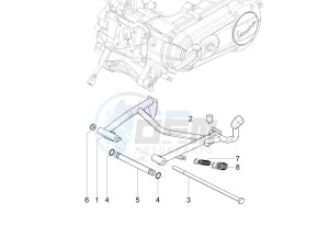 VXL 125 4T 3V drawing Stand/s