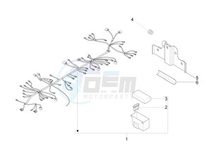 ZIP 100 4T NOABS E2-E3 (APAC) drawing Main cable harness