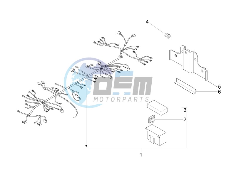 Main cable harness