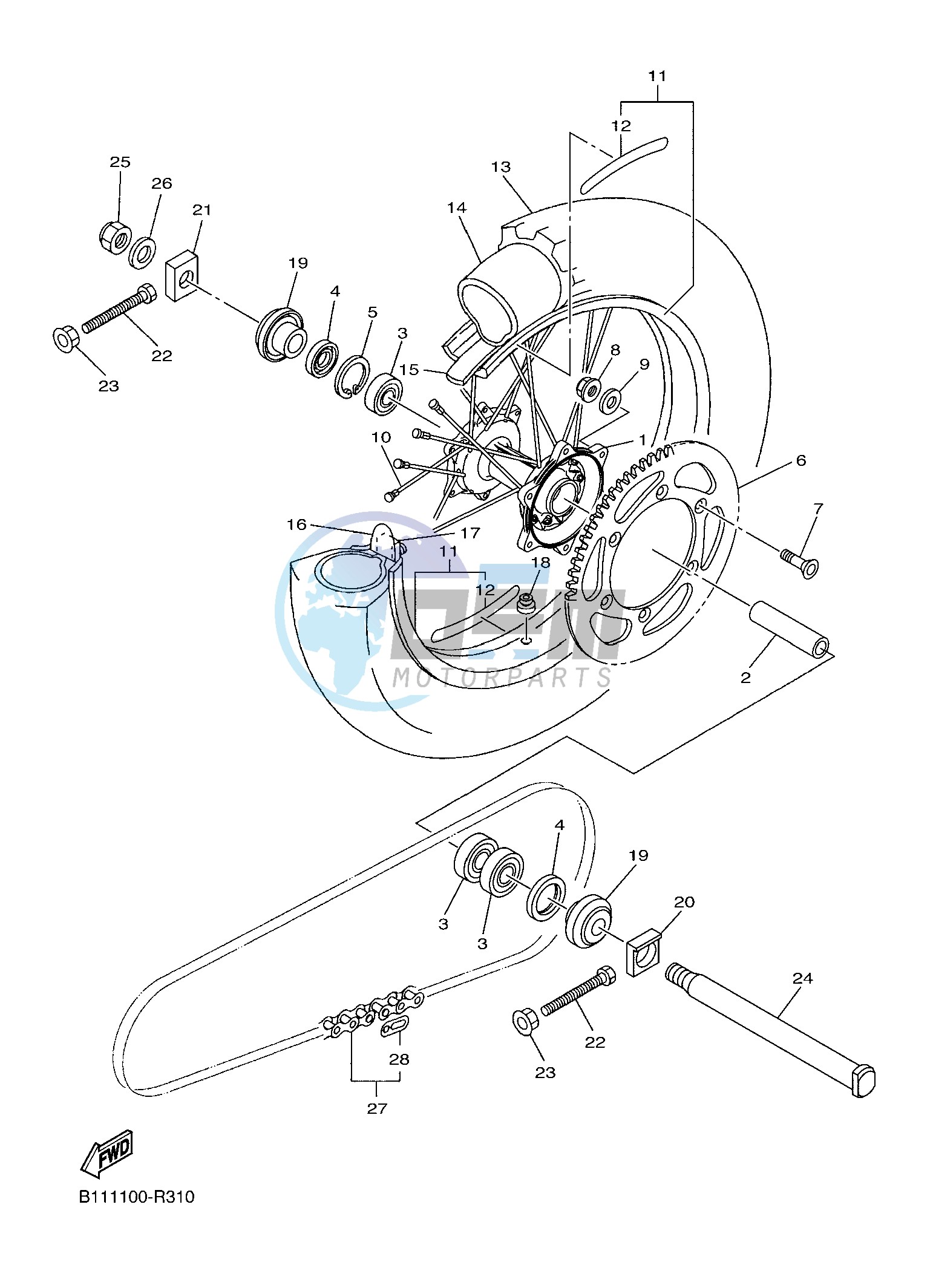 REAR WHEEL 1