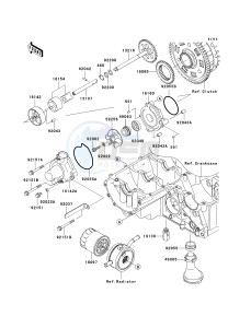 ZR 1000 A [Z1000] (A6F-A6F) A6F drawing OIL PUMP_OIL FILTER