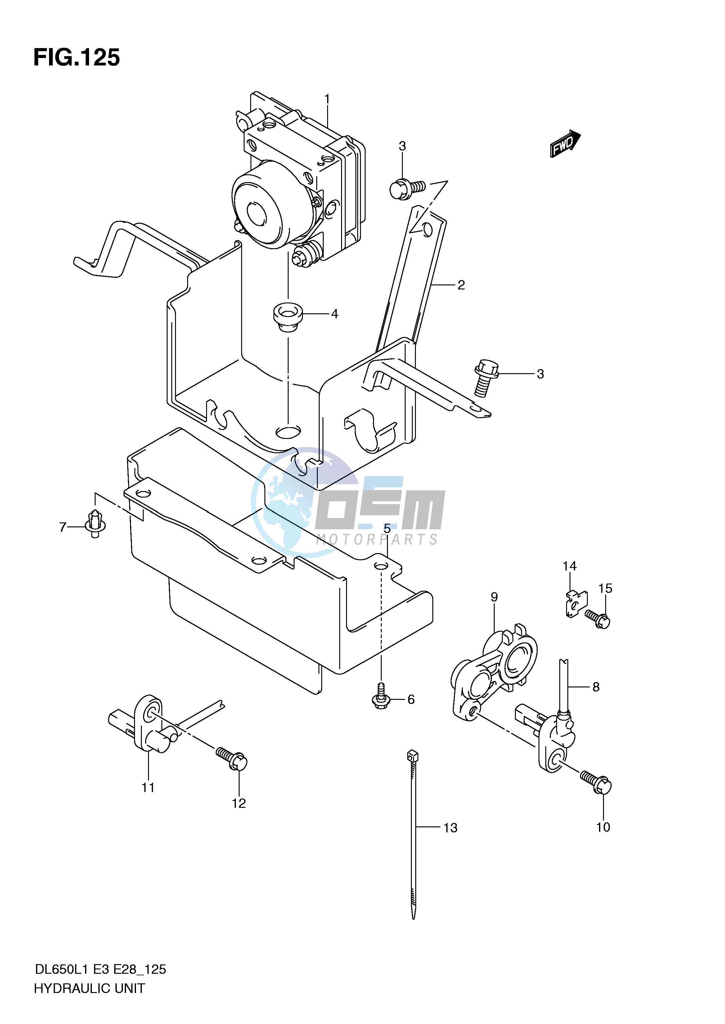 HYDRAULIC UNIT (DL650AL1 E28)