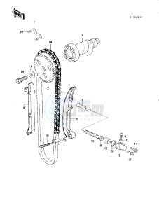 KLT 200 B [KLT200] (B1) | SOLID AXLE [KLT200] drawing CAMSHAFT_CHAIN_TENSIONER