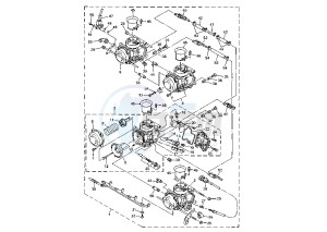 YZF R6 600 drawing CARBURETOR