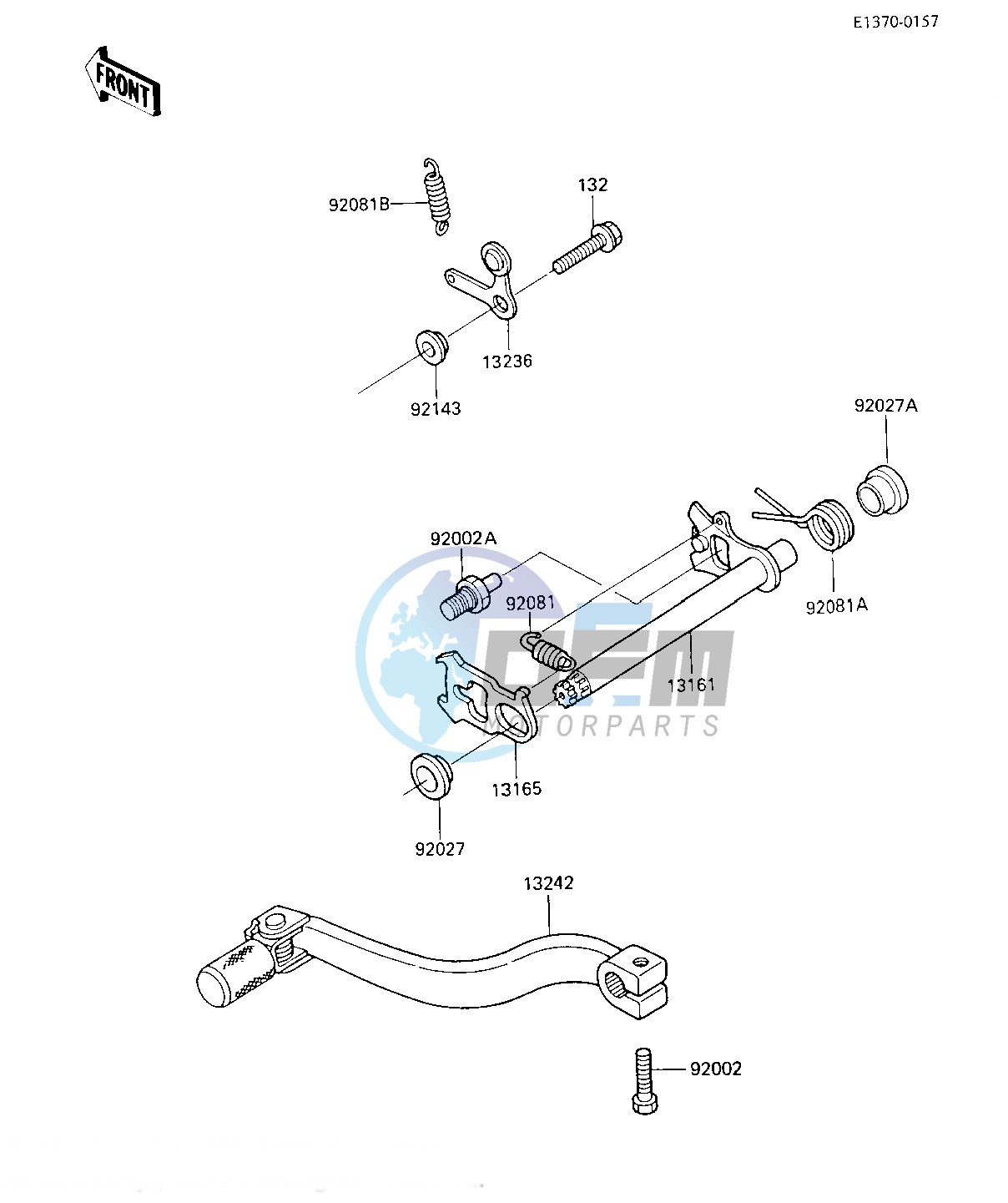 GEAR CHANGE MECHANISM