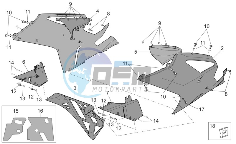 Front body - Fairings I