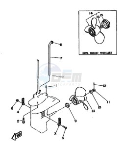 6DEM drawing PROPELLER-HOUSING-AND-TRANSMISSION-2