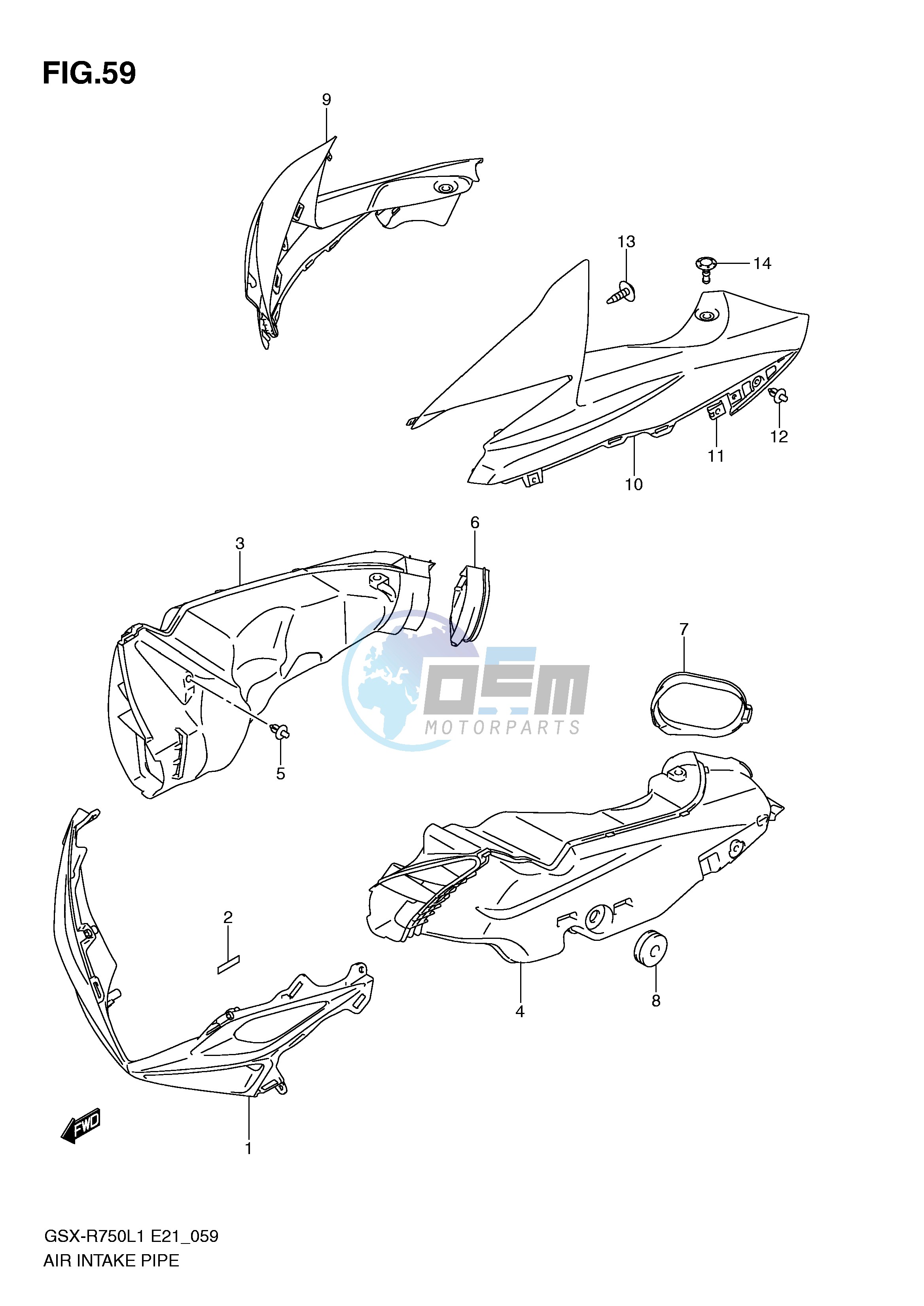 AIR INTAKE PIPE