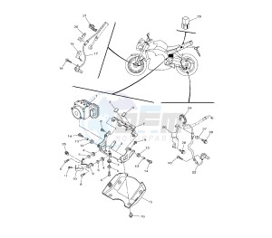 FZ8-NA 800 drawing ANTI LOCK BRAKE SYSTEM