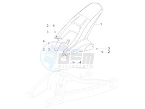 RS 125 REPLICA 4T E4 ABS (EMEA) drawing Rear mudguard