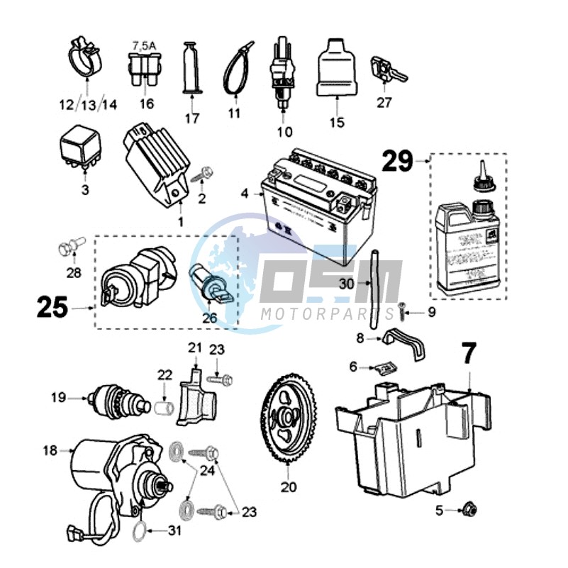 ELECTRIC PART SOVEREP SLOT