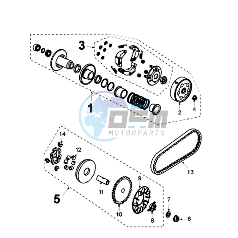 CLUTCH WITH SENSOR