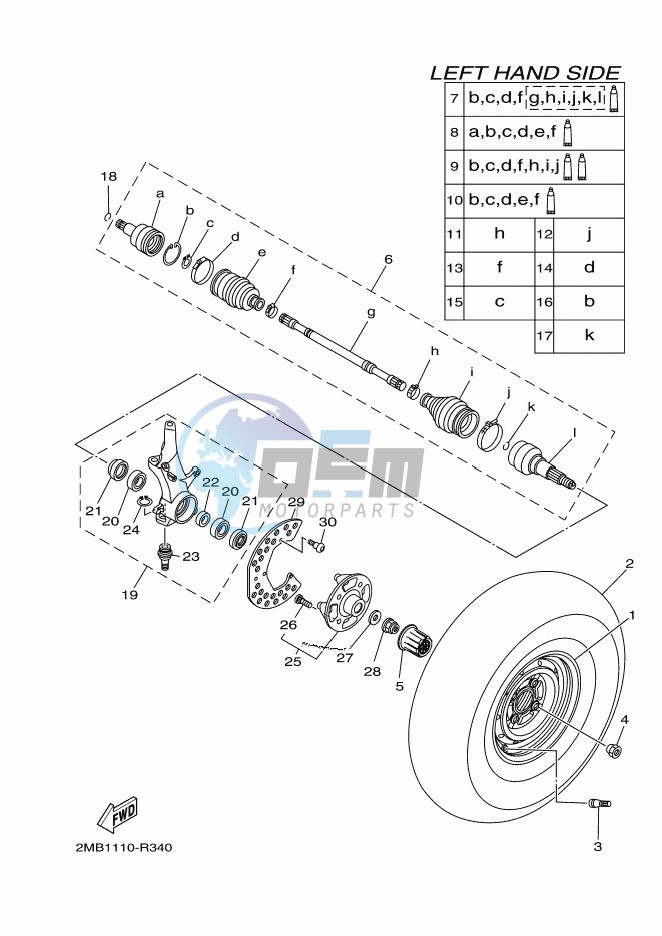 FRONT WHEEL