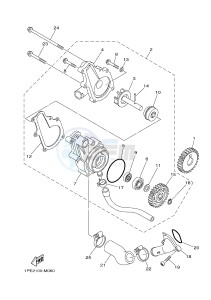 YFM700R YFM70RSSH RAPTOR 700 SPECIAL EDITION 2 (B46B) drawing WATER PUMP