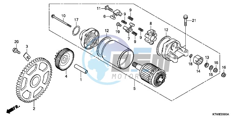 STARTING MOTOR