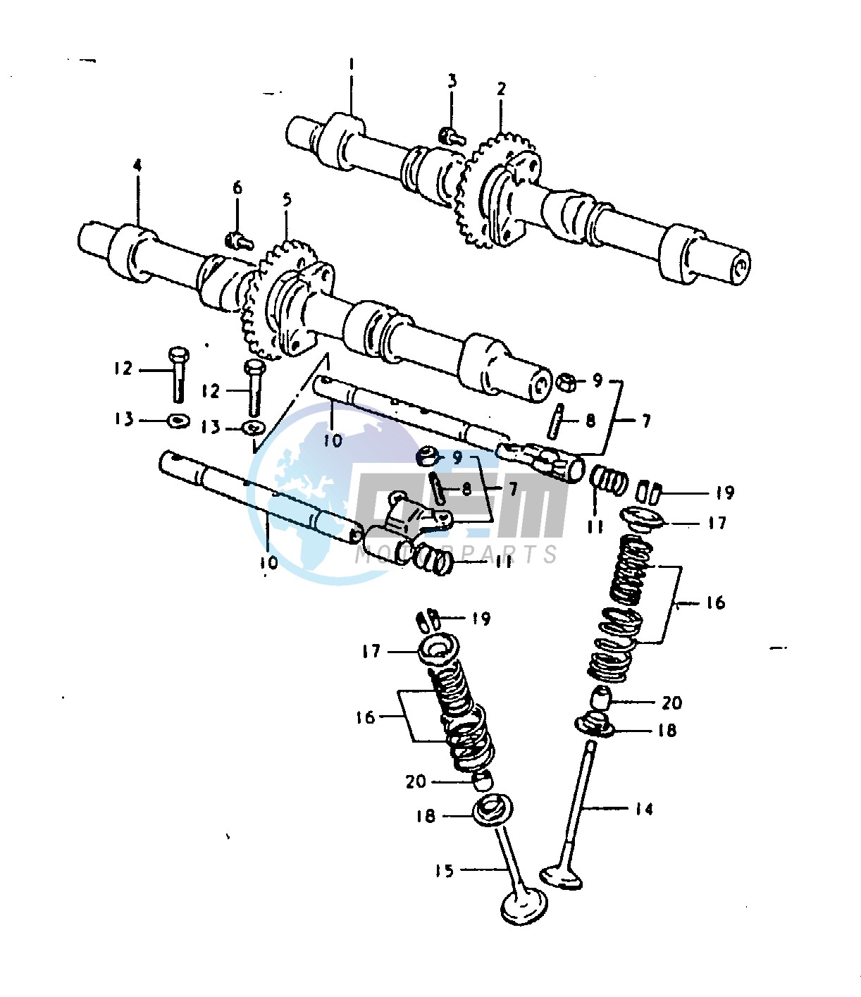 CAM SHAFT - VALVE