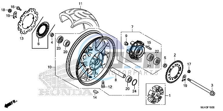 REAR WHEEL