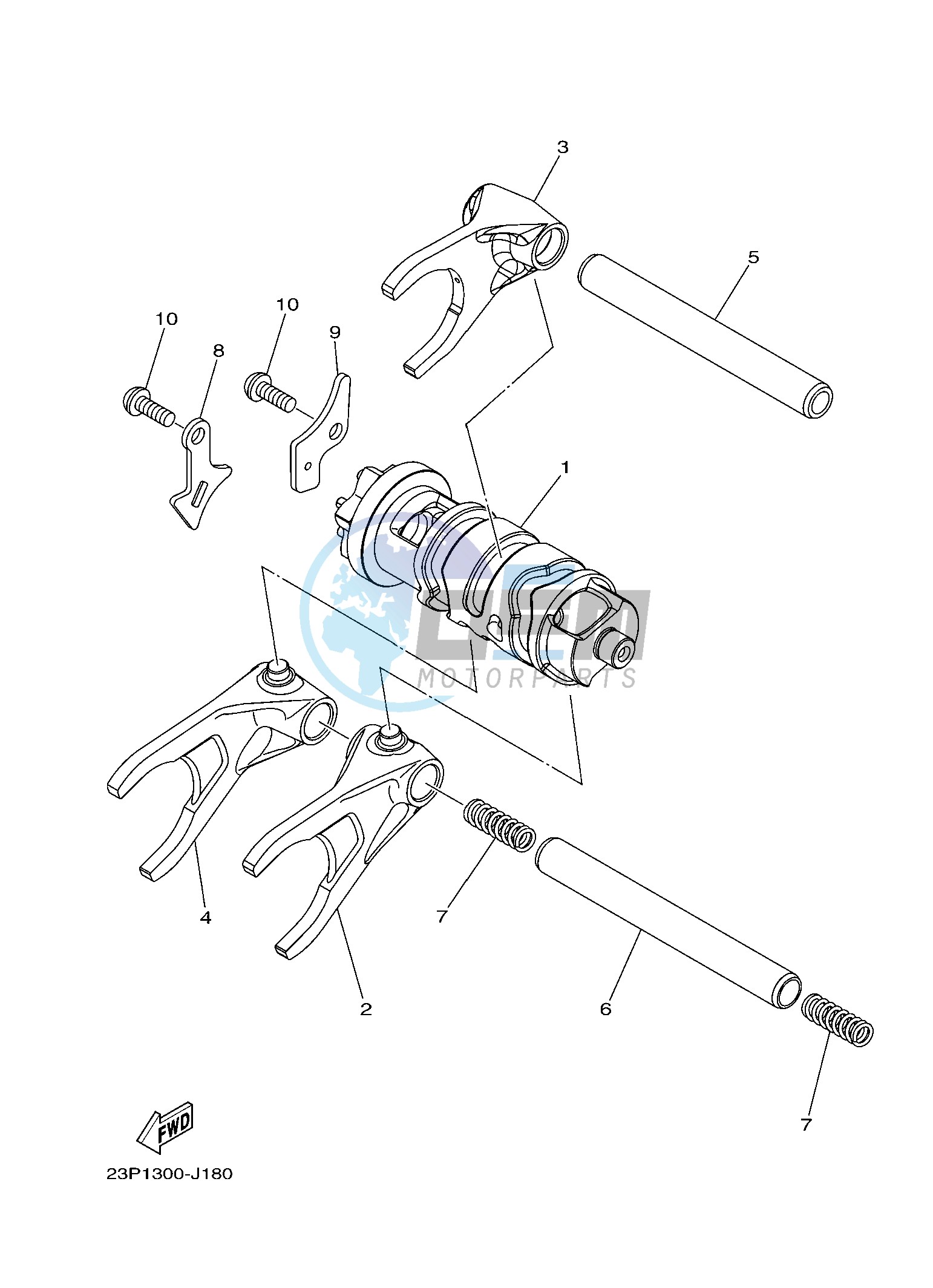 SHIFT CAM & FORK