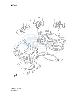 VZ800L0 drawing CYLINDER