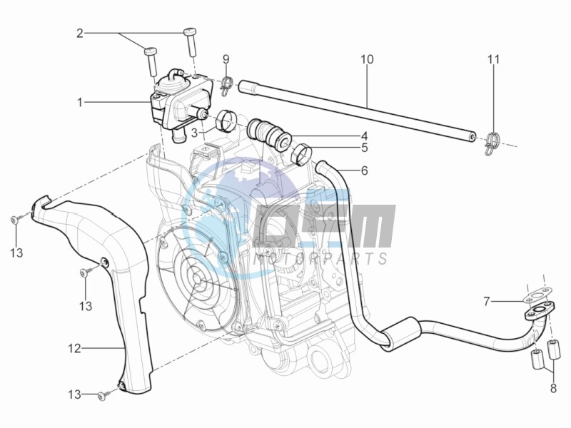 Secondairy air box